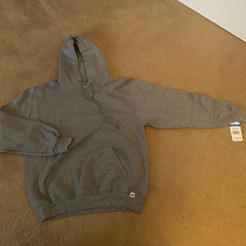 Russell Grey Hoodie- Size L